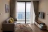 Beautiful high floor two bedrooms apartment for rent in Vinhome Metropolis, Ba Dinh district, Ha Noi